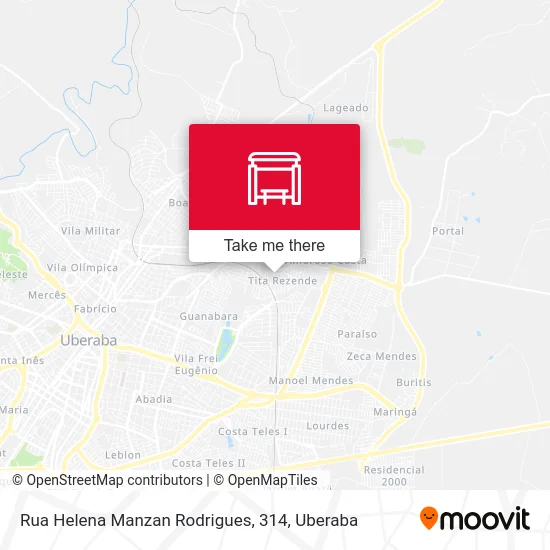 Rua Helena Manzan Rodrigues, 314 map