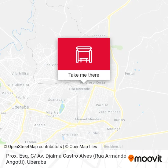 Prox. Esq. C/ Av. Djalma Castro Alves (Rua Armando Angotti) map