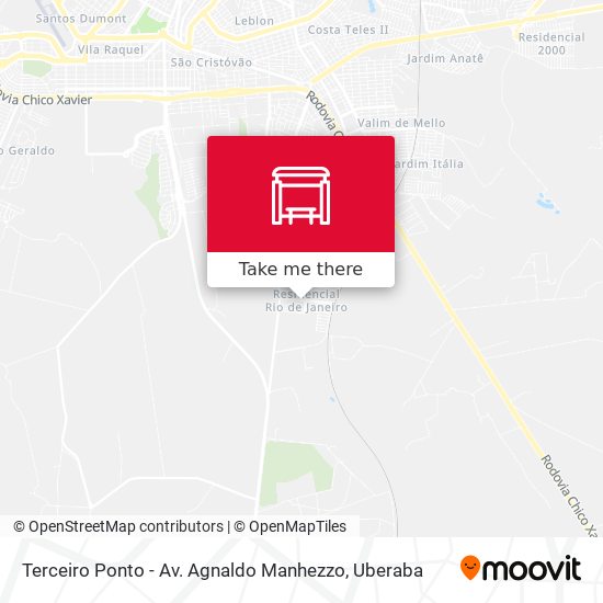 Terceiro Ponto - Av. Agnaldo Manhezzo map