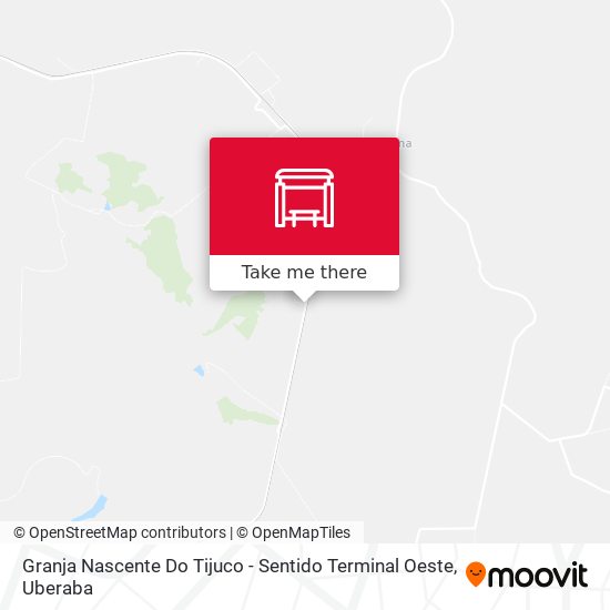 Granja Nascente Do Tijuco - Sentido Terminal Oeste map