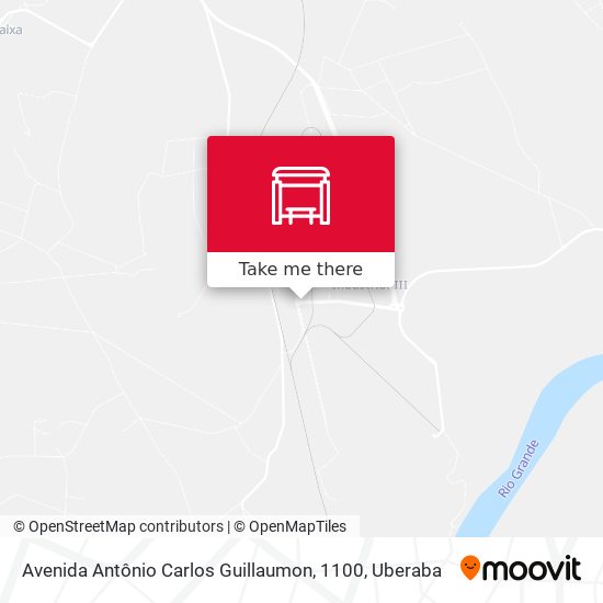 Avenida Antônio Carlos Guillaumon, 1100 map