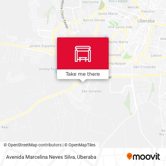 Avenida Marcelina Neves Silva map