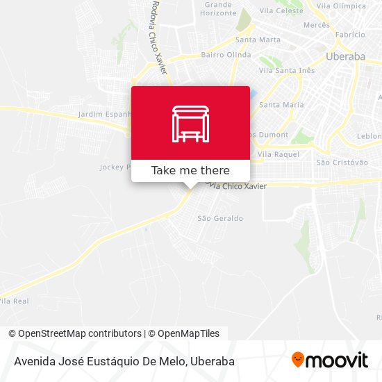 Avenida José Eustáquio De Melo map