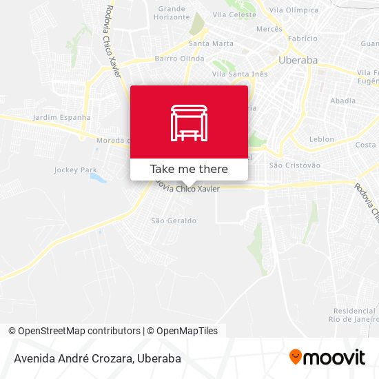 Avenida André Crozara map