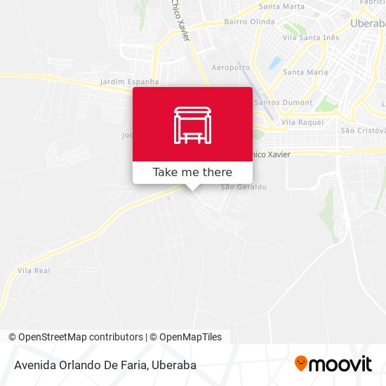 Avenida Orlando De Faria map