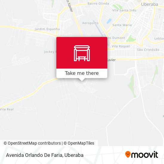 Avenida Orlando De Faria map