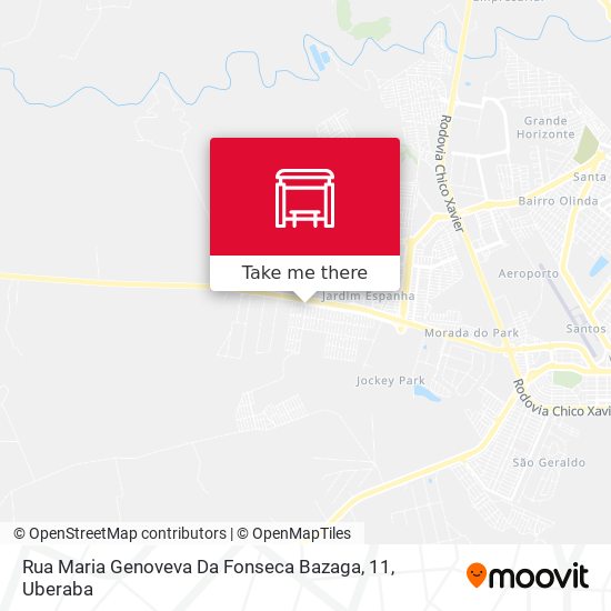 Mapa Rua Maria Genoveva Da Fonseca Bazaga, 11