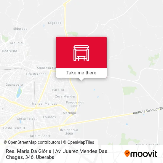 Res. Maria Da Glória | Av. Juarez Mendes Das Chagas, 346 map