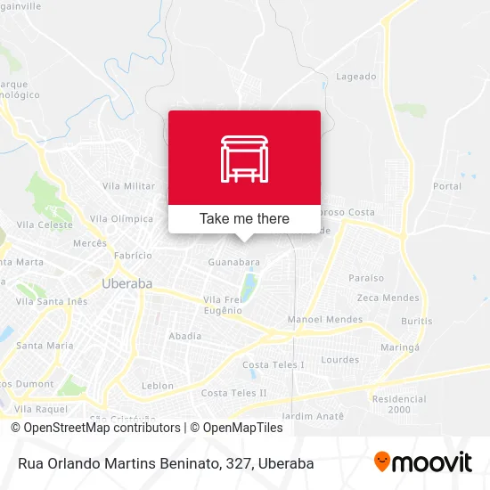 Rua Orlando Martins Beninato, 327 map