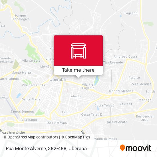 Rua Monte Alverne, 382-488 map