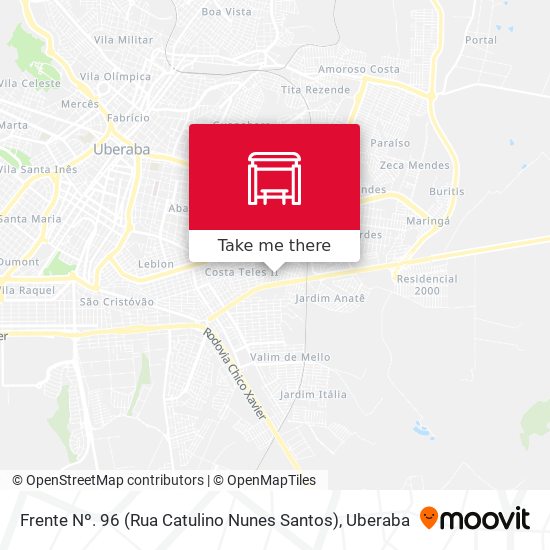 Frente Nº. 96 (Rua Catulino Nunes Santos) map