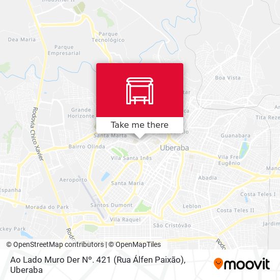 Ao Lado Muro Der Nº. 421 (Rua Álfen Paixão) map