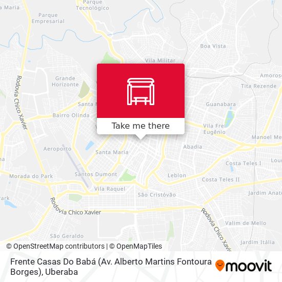 Frente Casas Do Babá (Av. Alberto Martins Fontoura Borges) map