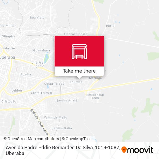 Avenida Padre Eddie Bernardes Da Silva, 1019-1087 map