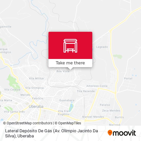 Lateral Depósito De Gás (Av. Olímpio Jacinto Da Silva) map