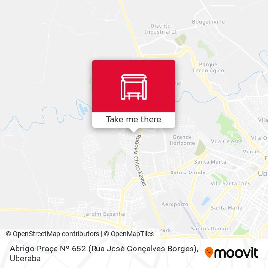 Abrigo Praça Nº 652 (Rua José Gonçalves Borges) map