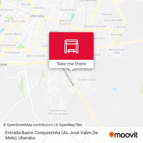 Entrada Bairro Conquistinha (Av. José Valim De Melo) map