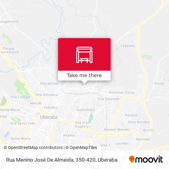Rua Menino José De Almeida, 350-420 map