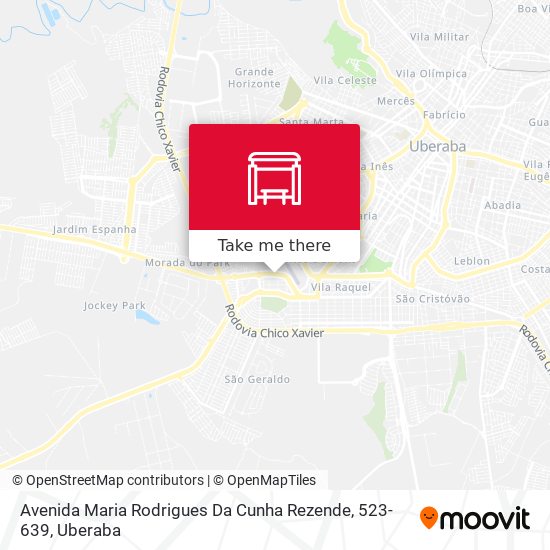 Avenida Maria Rodrigues Da Cunha Rezende, 523-639 map