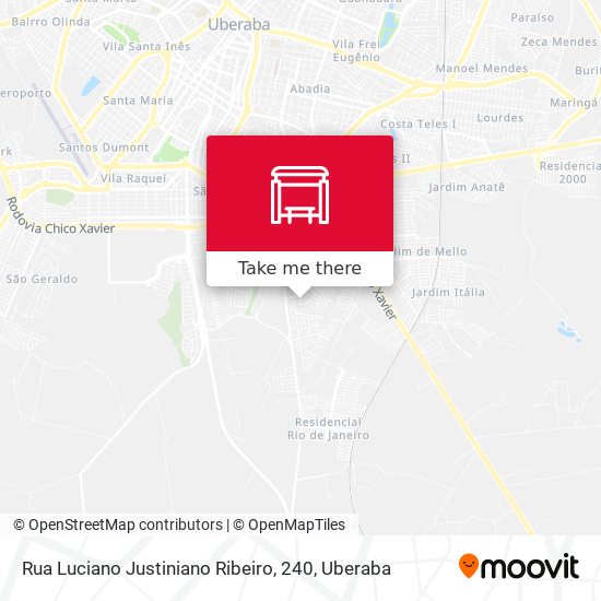 Rua Luciano Justiniano Ribeiro, 240 map