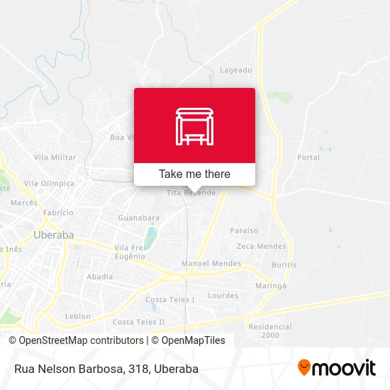 Rua Nelson Barbosa, 318 map