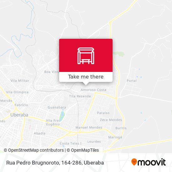 Rua Pedro Brugnoroto, 164-286 map