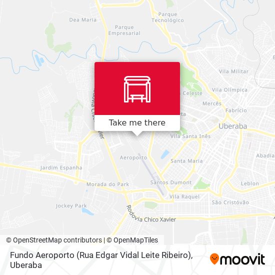 Fundo Aeroporto (Rua Edgar Vidal Leite Ribeiro) map