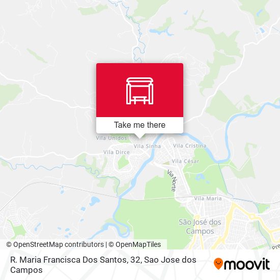 R.  Maria Francisca Dos Santos, 32 map