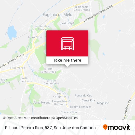 R. Laura Pereira Rios, 537 map