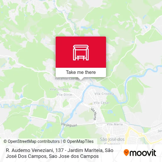 R. Audemo Veneziani, 137 - Jardim Mariteia, São José Dos Campos map