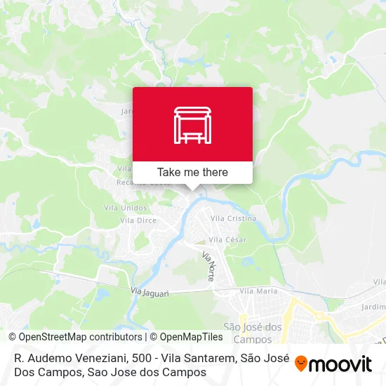 R. Audemo Veneziani, 500 - Vila Santarem, São José Dos Campos map