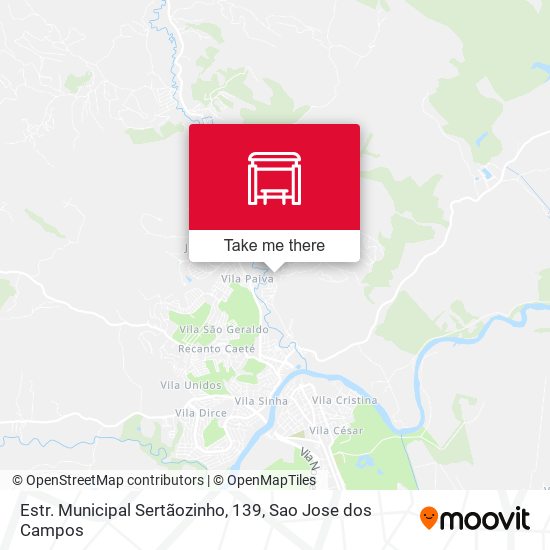 Estr. Municipal Sertãozinho, 139 map