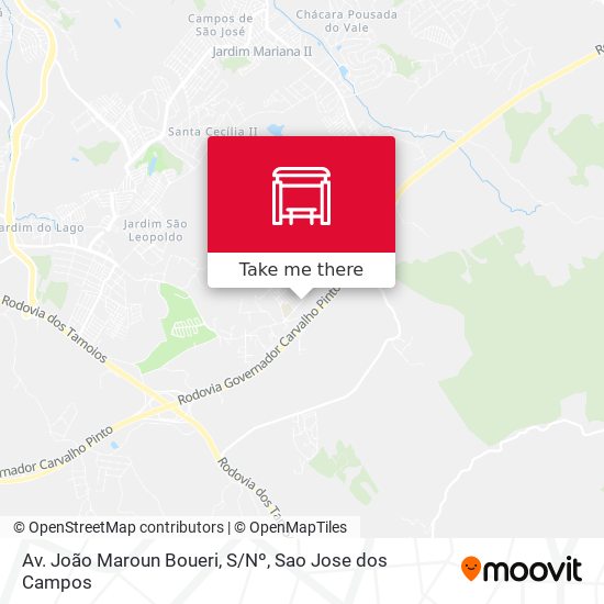 Av. João Maroun Boueri, S/Nº map