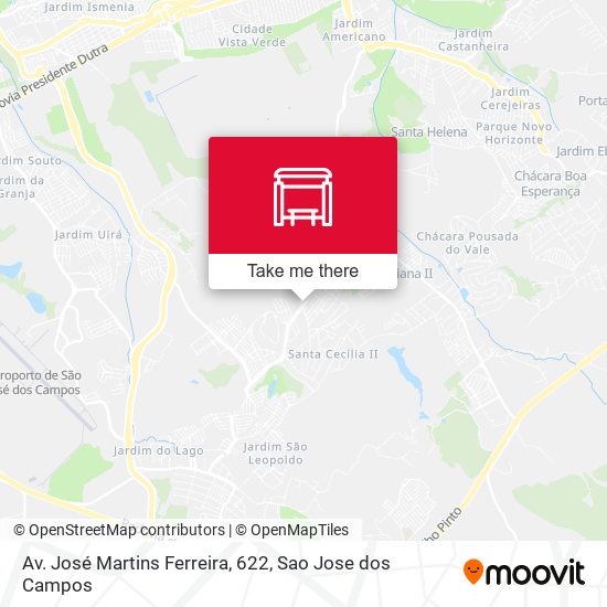 Av. José Martins Ferreira, 622 map