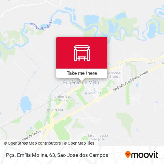 Pça. Emília Molina, 63 map