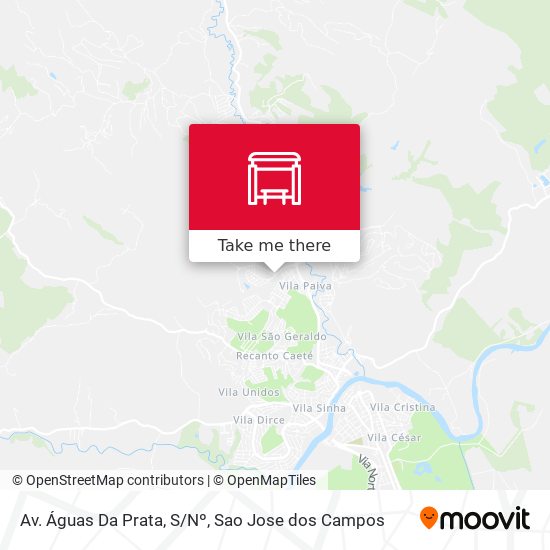 Av. Águas Da Prata, S/Nº map