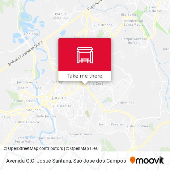 Avenida G.C. Josué Santana map