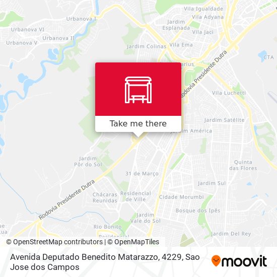 Mapa Avenida Deputado Benedito Matarazzo, 4229
