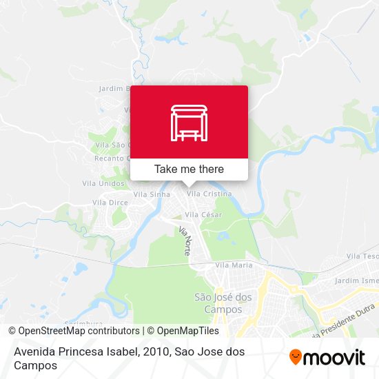 Avenida Princesa Isabel, 2010 map