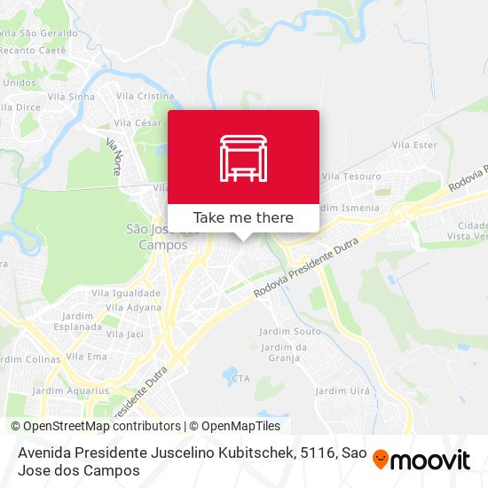 Mapa Avenida Presidente Juscelino Kubitschek, 5116