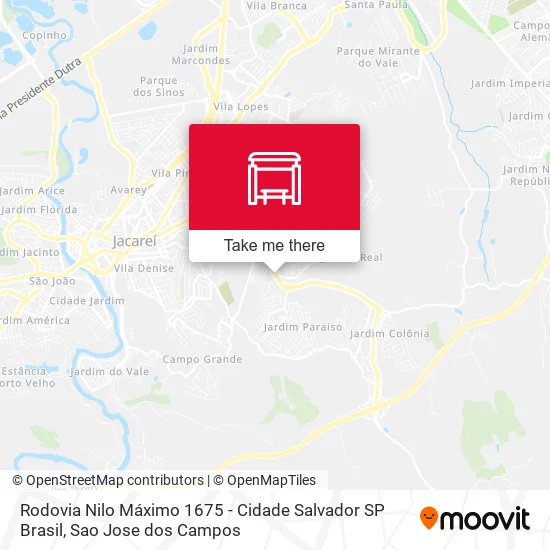 Rodovia Nilo Máximo 1675 - Cidade Salvador SP Brasil map