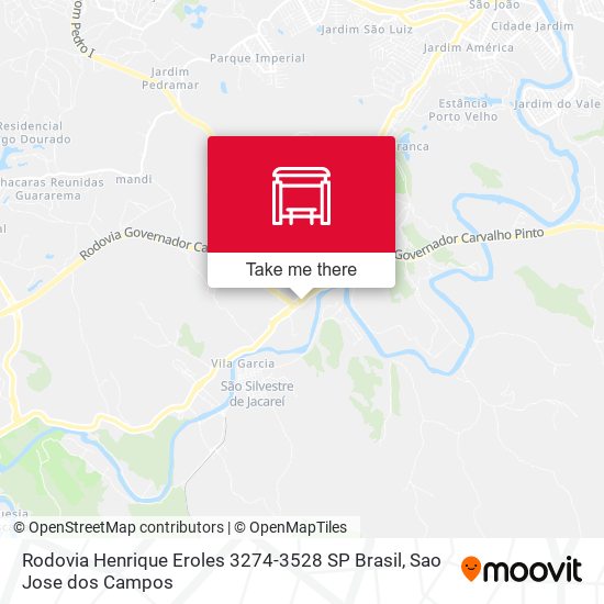 Rodovia Henrique Eroles 3274-3528 SP Brasil map