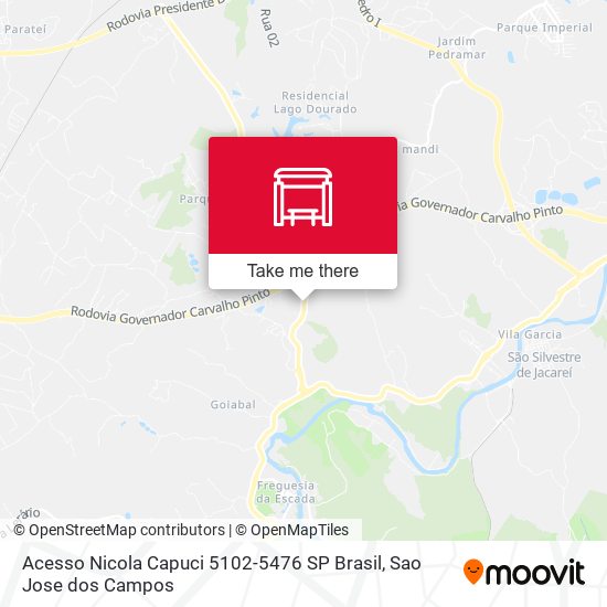 Acesso Nicola Capuci 5102-5476 SP Brasil map