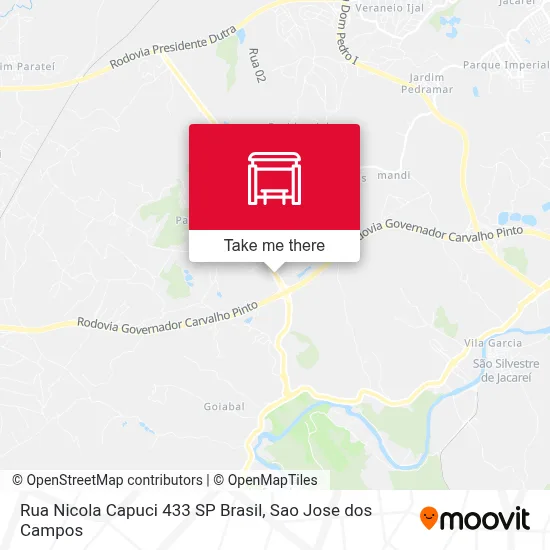 Rua Nicola Capuci 433 SP Brasil map