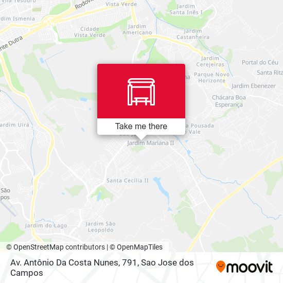 Av. Antônio Da Costa Nunes, 791 map
