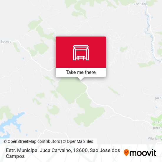 Estr. Municipal Juca Carvalho, 12600 map