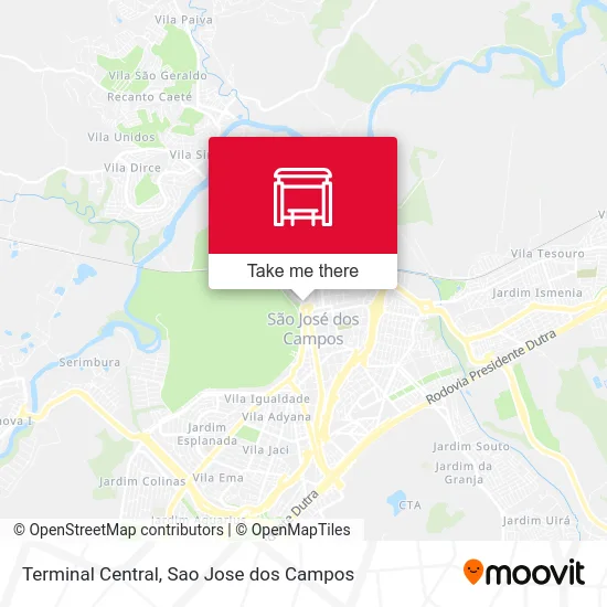 Terminal Central map