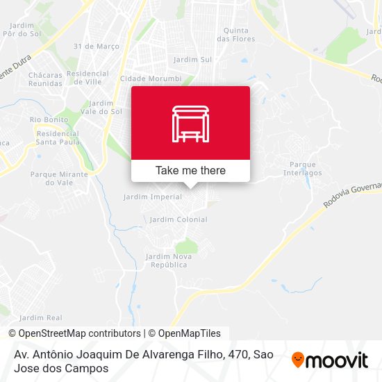 Av. Antônio Joaquim De Alvarenga Filho, 470 map