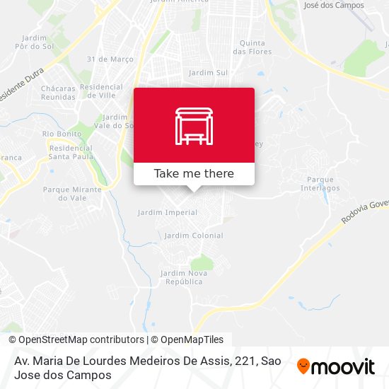 Mapa Av.  Maria De Lourdes Medeiros De Assis, 221