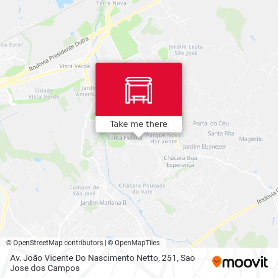 Av. João Vicente Do Nascimento Netto, 251 map